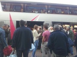 Abfahrt in Neustadt a. Rbge. 2014