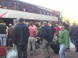 Abfahrt in Neustadt a. Rbge. 2014