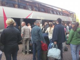 Abfahrt in Neustadt a. Rbge. 2014