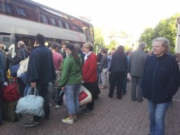 Abfahrt in Neustadt a. Rbge. 2014